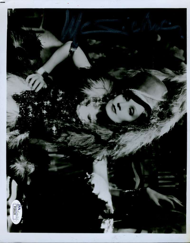 Marlene Dietrich Jsa Signed 8x10 Photo Poster painting Authenticated Autograph