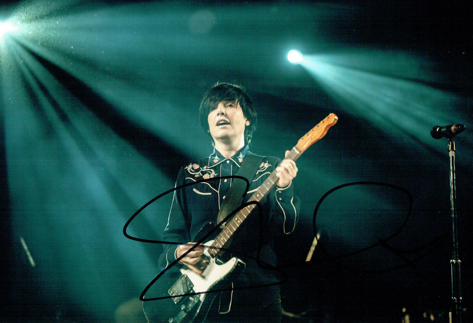 Sharleen SPITERI TEXAS SIGNED Autograph 12x8 Photo Poster painting AFTAL COA