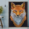 Fuchs - Kristall Diamant Malerei - 30*40cm
