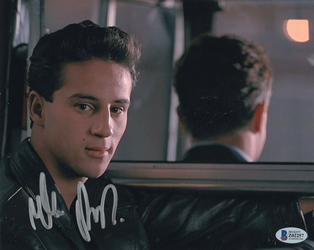 Lillo Brancato Signed A Bronx Tale Calogero 8x10 Photo Poster painting w/Beckett Z02257