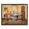 Sewing Woman-14CT Stamped Cross Stitch 50*40cm