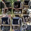 Large Cat Backpack Carrier Expandable Pet Carrier Backpack for Small Dogs Medium Cats Fit Up to 18 Lbs, Dog Backpack Carrier, Foldable Puppy Backpack Carrier for Travel, Hiking