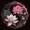 Lotus-11CT Stamped Cross Stitch Kit(40*40cm)