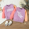 Kid Baby Autumn Girls Letter Sweatshirts