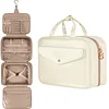 Travel Makeup Bag, Hanging Toiletry Bag for Women, Large Waterproof Cosmetic Bag Travel Organizer