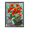 【Limited Stock Sale】Poppies-11CT Stamped 3 Strands Cross Stitch 40*55cm/15.75*21.65in tapestrymarket