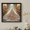 White Dress Beauty-Special Shaped Diamond Painting