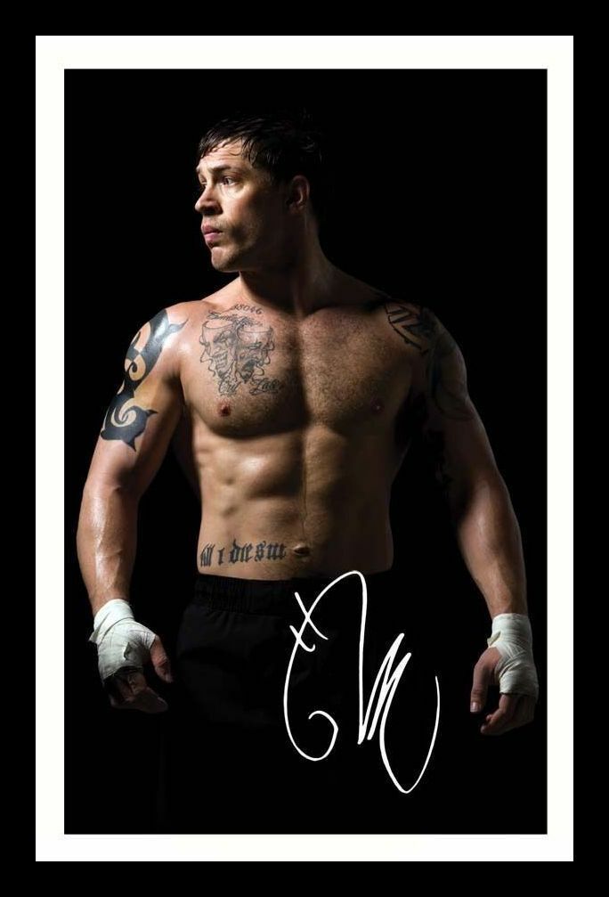 Tom Hardy - Warrior Autograph Signed & Framed Photo Poster painting