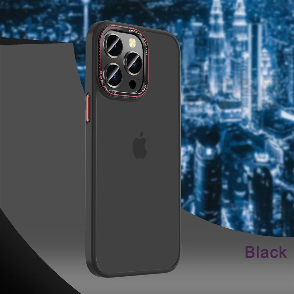 Applicable To iPhone 13/14 Series Aluminum Alloy Lens Ring Mobile Phone Case