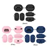 Silicone Protective Cover Shockproof Scratch Resistant Cover with Carabiner Protective Shell Compatible for TOZO NC20 Pro/NC20 Earbud
