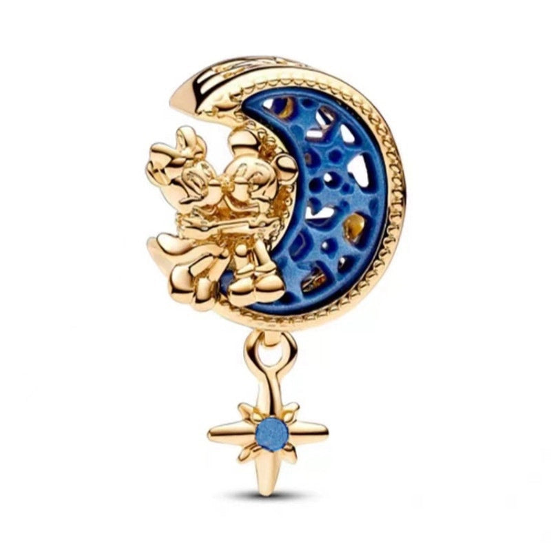 20 Pieces Zinc Alloy Starfish Paw Print Heart Shape Pendant Jewelry Accessories