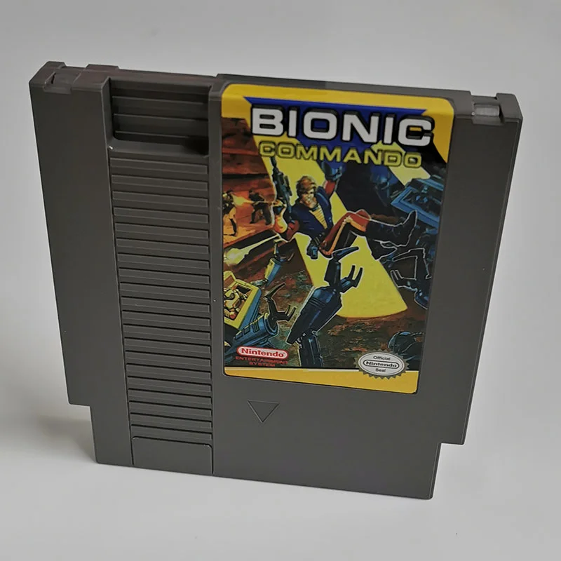 Bionic Commando For Nintendo NES - 8 Bit Game Cartridge