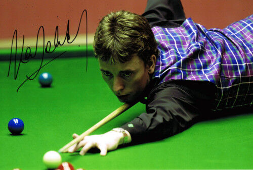 Ken Doherty HAND SIGNED Snooker Champion 12x8 Photo Poster painting AFTAL COA Crucible Sheffield