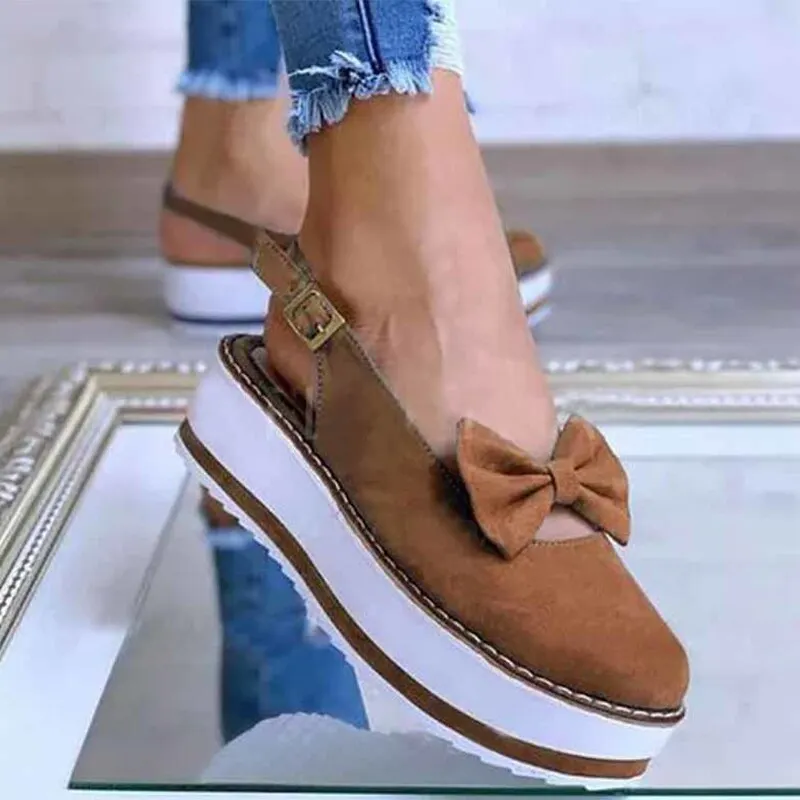 Summer Women Flat Loafer Shoes Ladies Slip On Platform Flat Shoes Female Sewing Woman Fashion Buckle Footwear 2020 Hot