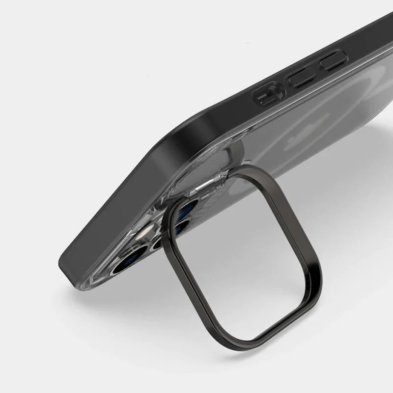 Metal Lens Holder Phone Case iPhone13 /14Magnetic Protective Cover