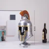 Wrought Iron Roman Soldier Helmet Model Ornament