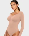 Long Sleeve Shaping Bodysuit