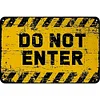 Funny Do Not Enter - Vintage Metal Signs(12*16Inch) - Warning