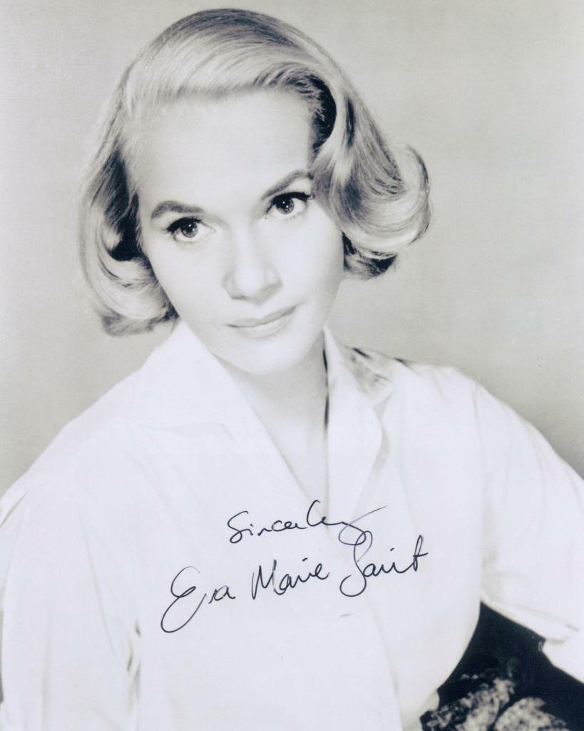 Eva Marie Saint North by Northwest SIGNED AUTOGARPHED 10X8 REPRO Photo Poster painting PRINT