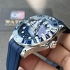 Seamaster Diver 300M Blue Ceramic Blue Dial on Blue Rubber Strap 42mm Super Clone
