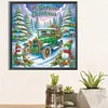 Diamond Painting-DIY Crystal Rhinestone Christmas Car