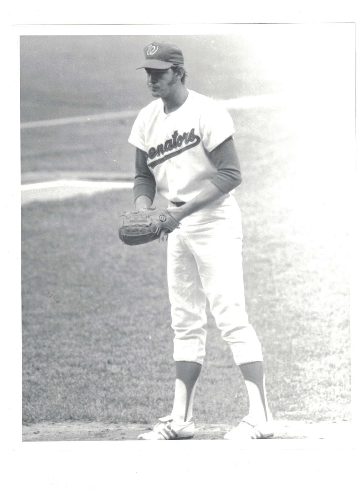 Mike Thompson Washington Senators 8x10 Vintage Baseball Photo Poster painting RH2
