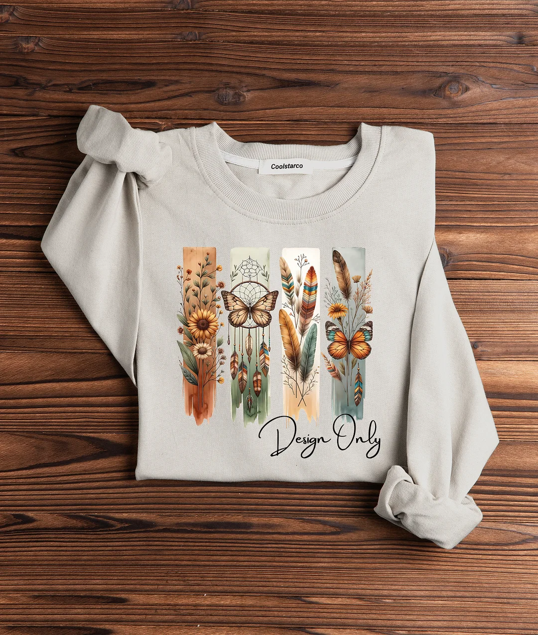 Boho Wildflowers Sweatshirt