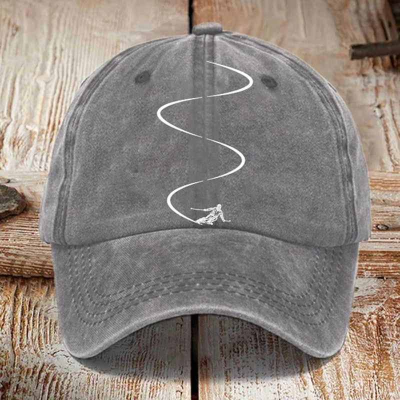 Comstylish Fashion Ski Enthusiasts Print Unisex Hat
