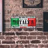 Italy - Car License(6*12Inch) - Garage
