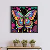 5D DIY Full Round Drill Diamond Painting Butterfly Kit Home Decoration Art Craft