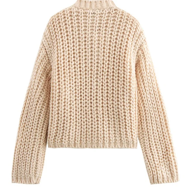 Nigikala Nigikala Women's Clothing INS Burst Lazy Fashion Casual Knitted Cardigan Sweater