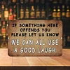 We can all use a good laugh - Vintage Metal Signs - 20*30cm/30*40cm - Warning