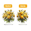 (US Local)Flower Double Sided Effect Table Top Diamond Painting Desktop Ornaments Kit (Dandelion)