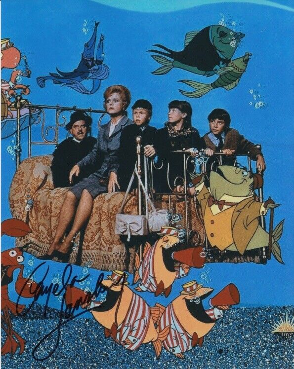 Angela Lansbury signed 8X10 Photo Poster painting Bedknobs and Broomsticks