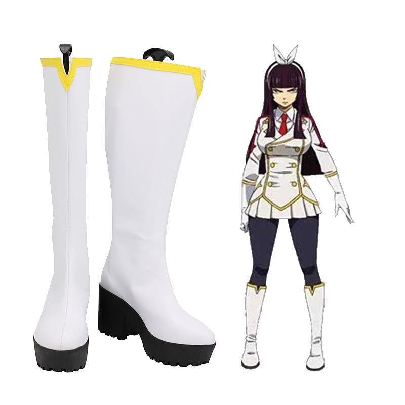 Kagura Mikazuchi Stiefel Fairy Tail Kagura Stiefel Cosplay Schuhe