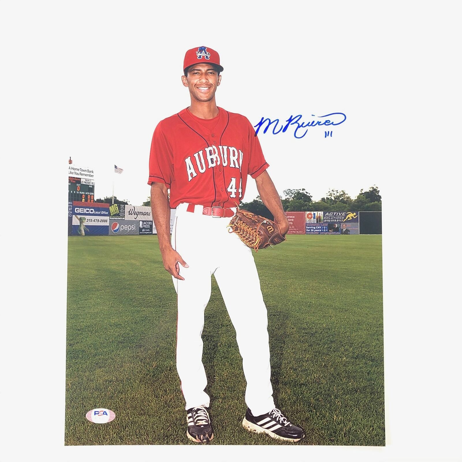 Mariano Rivera III signed 11x14 Photo Poster painting PSA/DNA Washington Nationals Autographed