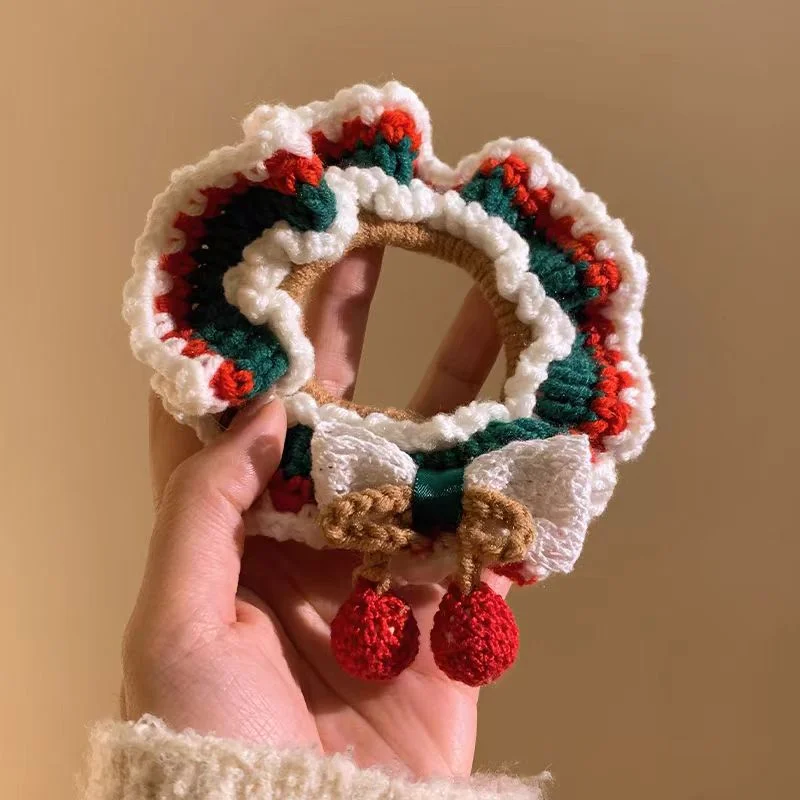 Danccia “Handwoven Christmas” Hair Tie {December only}