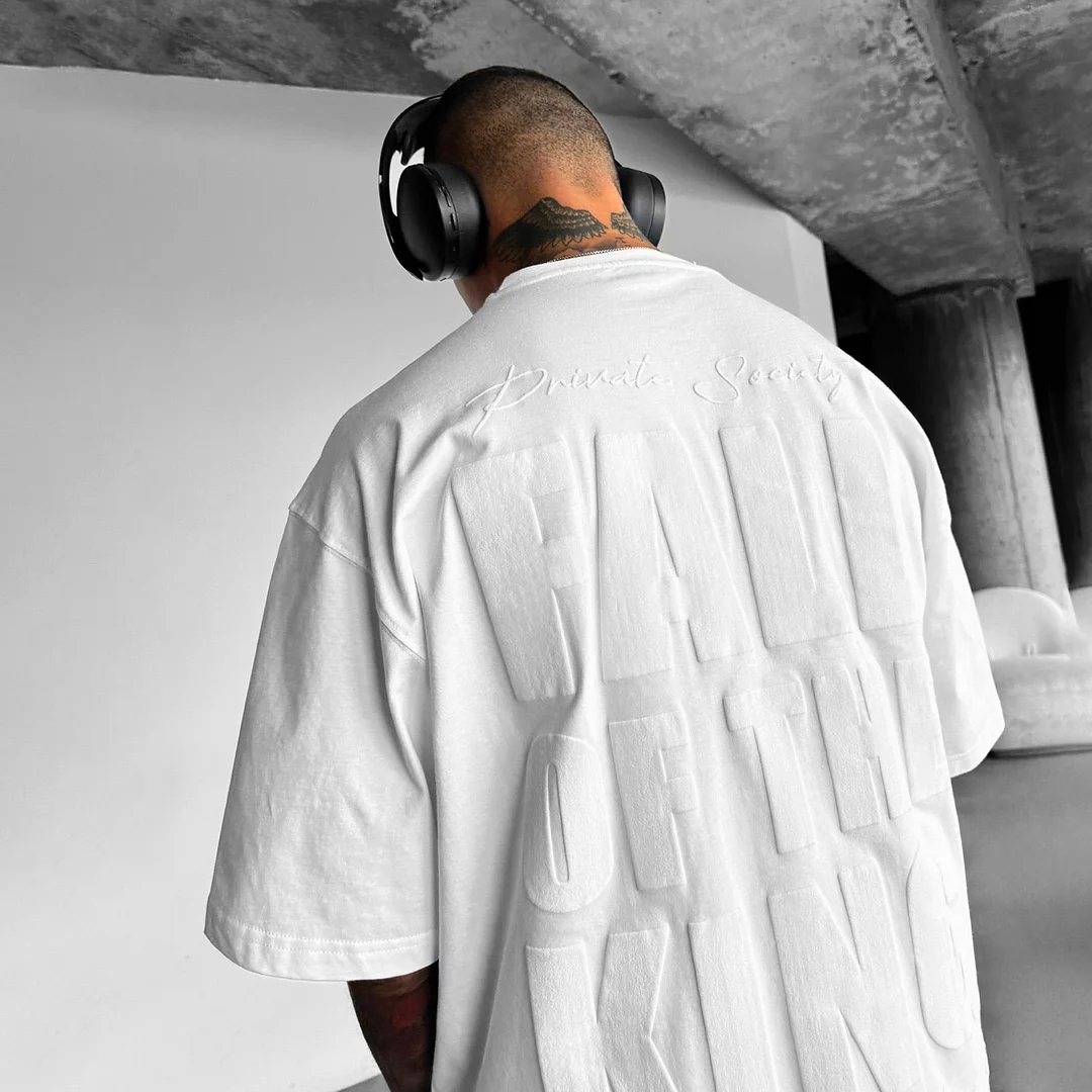Oversize Fall Of The King T-shirt
