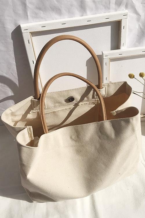 Shoulder Canvas Tote Bag - Shop Trendy Women's Fashion | TeeYours
