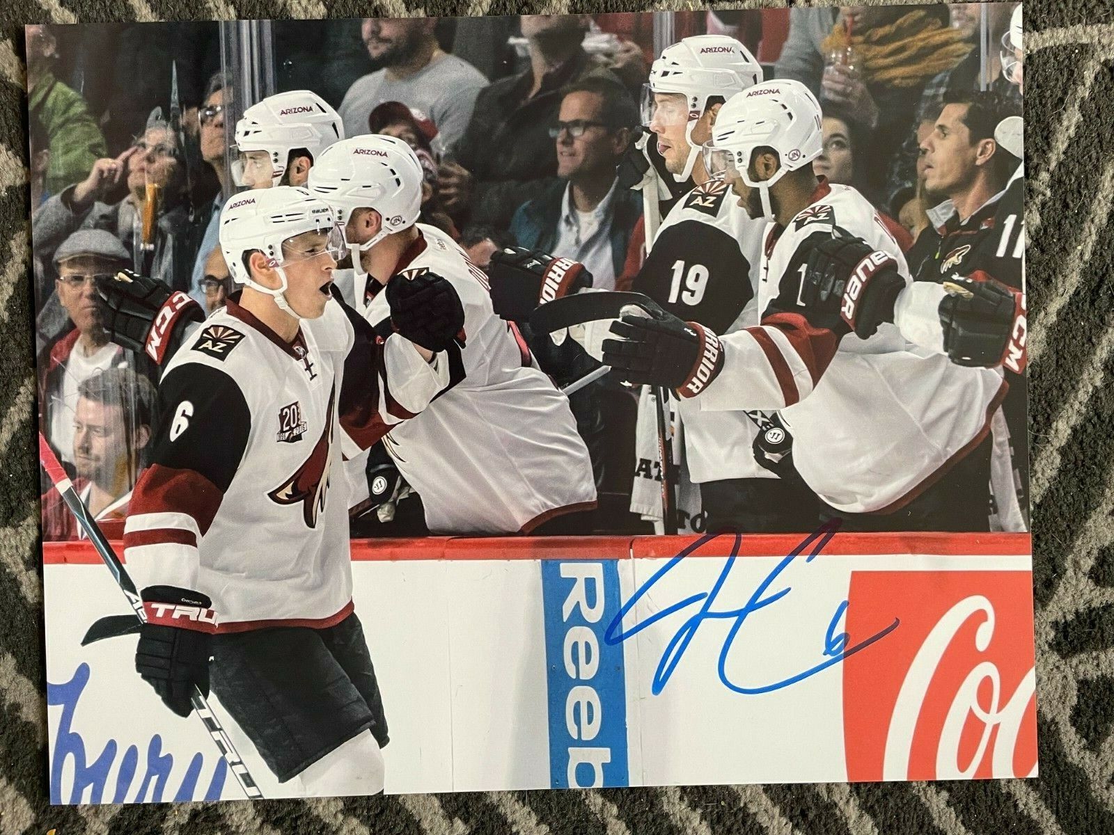 Arizona Coyotes Jakob Chychrun Signed Autographed 11x14 Photo Poster painting COA