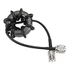 1.8-30MHz Shortwave Common Mode Filter Ferrite Cores HF Common Mode Choke Balun 150W PEP EM43 Toroid Core for Shortwave Communication Antenna Grounding