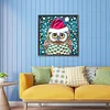 Diamond Painting -5D Full Round Drill Christmas Owl