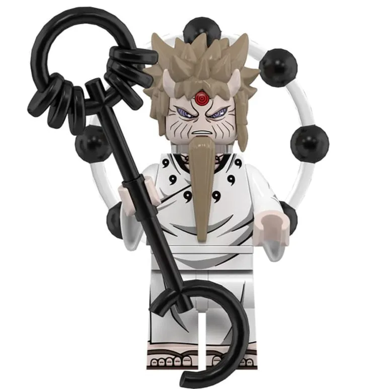 Hagoromo Otsutsuki Custom Anime Minifigure Minifigure Bricks monstertoys