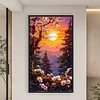 Autumn Scene-11CT Stamped Cross Stitch 40*70cm/15.75*27.56in(Big Size)