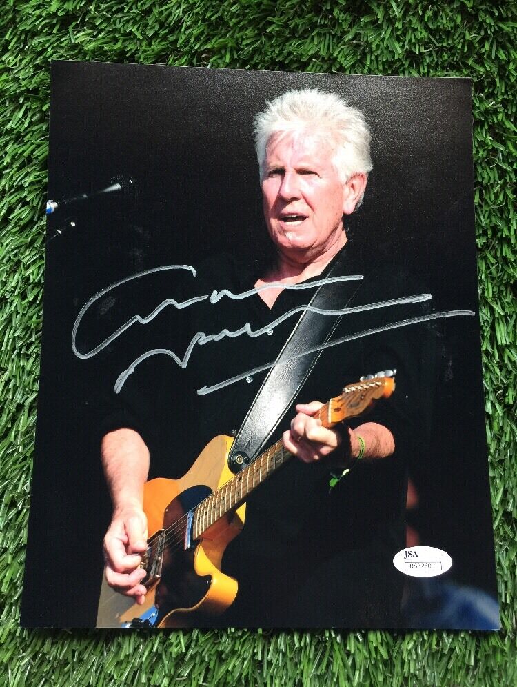 Graham Nash Signed/autographed 8x10 JSA-COA