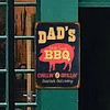 Dad's BBQ - Vintage Metal Signs - 20*30cm/30*40cm - Warning