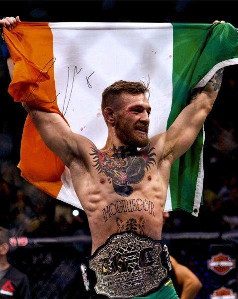 REPRINT - CONOR MCGREGOR UFC Signed Autographed 8 x 10 Photo Poster painting RP