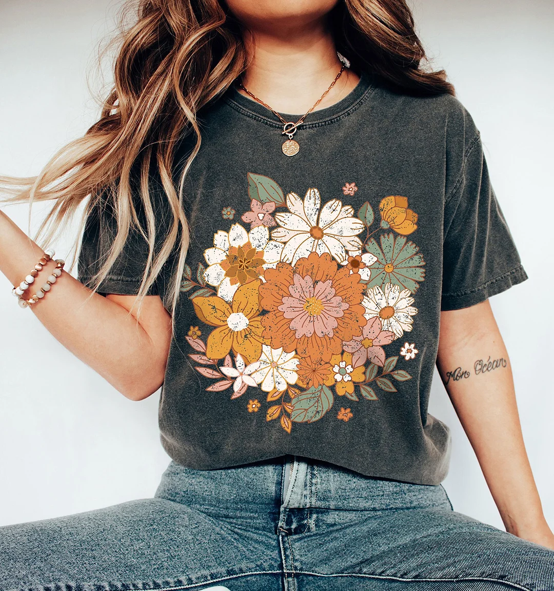 Eagerlys Wildflowers T-shirt Eagerlys