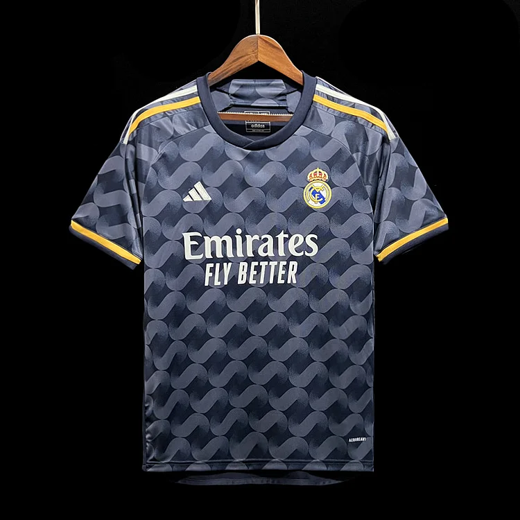 Real Madrid Away Shirt Kit 2023-2024 - Black
