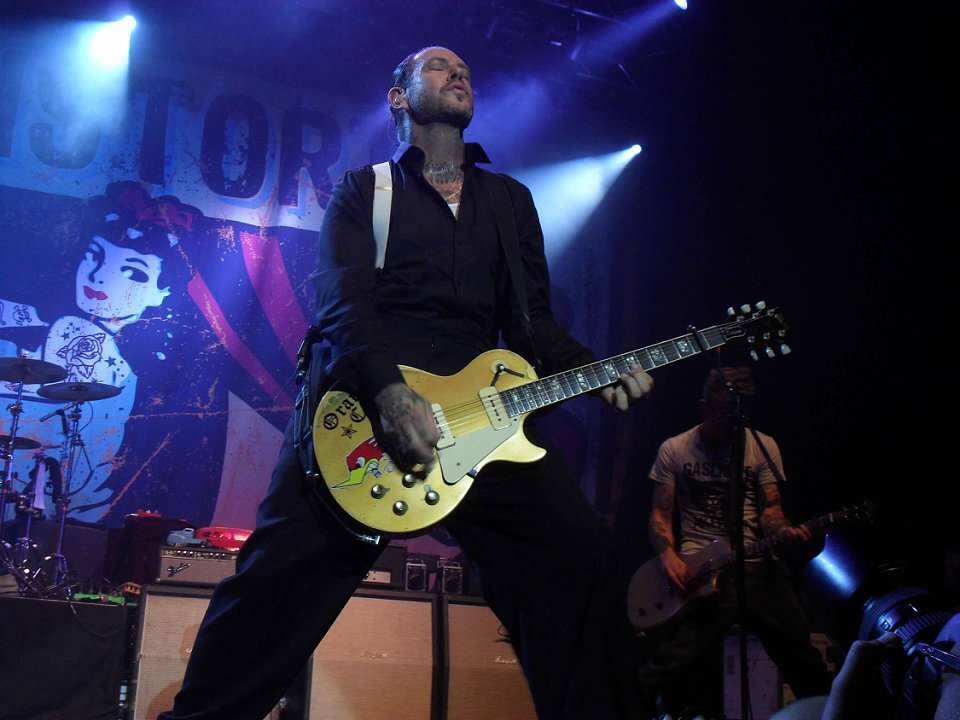 SOCIAL DISTORTION - MIKE NESS - very cool 8x10 Photo Poster painting!!